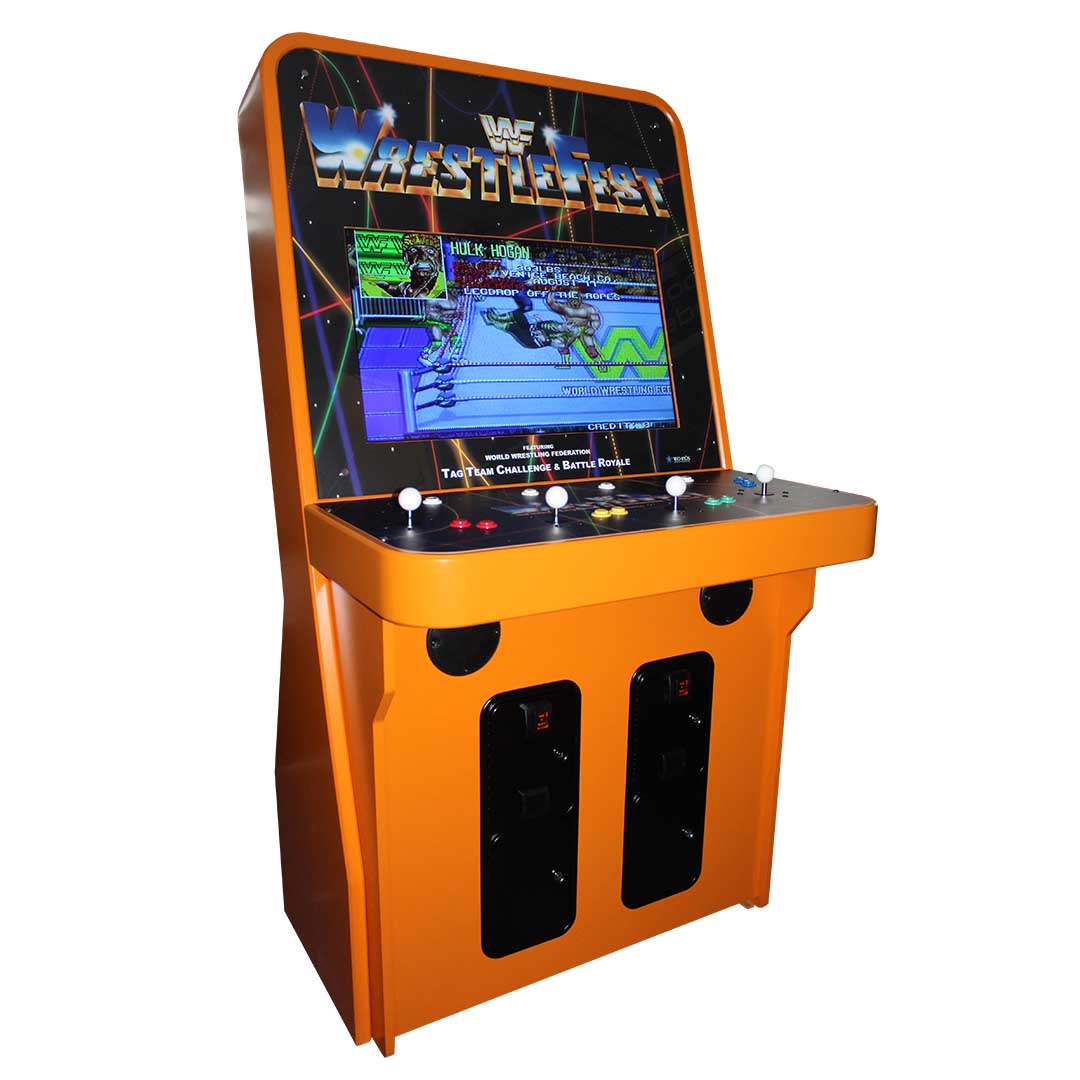 Wrestlefest 4 Player Nu-Gen Stand Up JAMMA Commercial Arcade Machine
