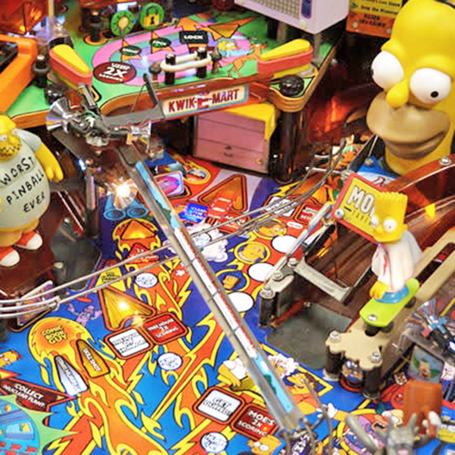 2003 The Simpsons Pinball Party by Stern