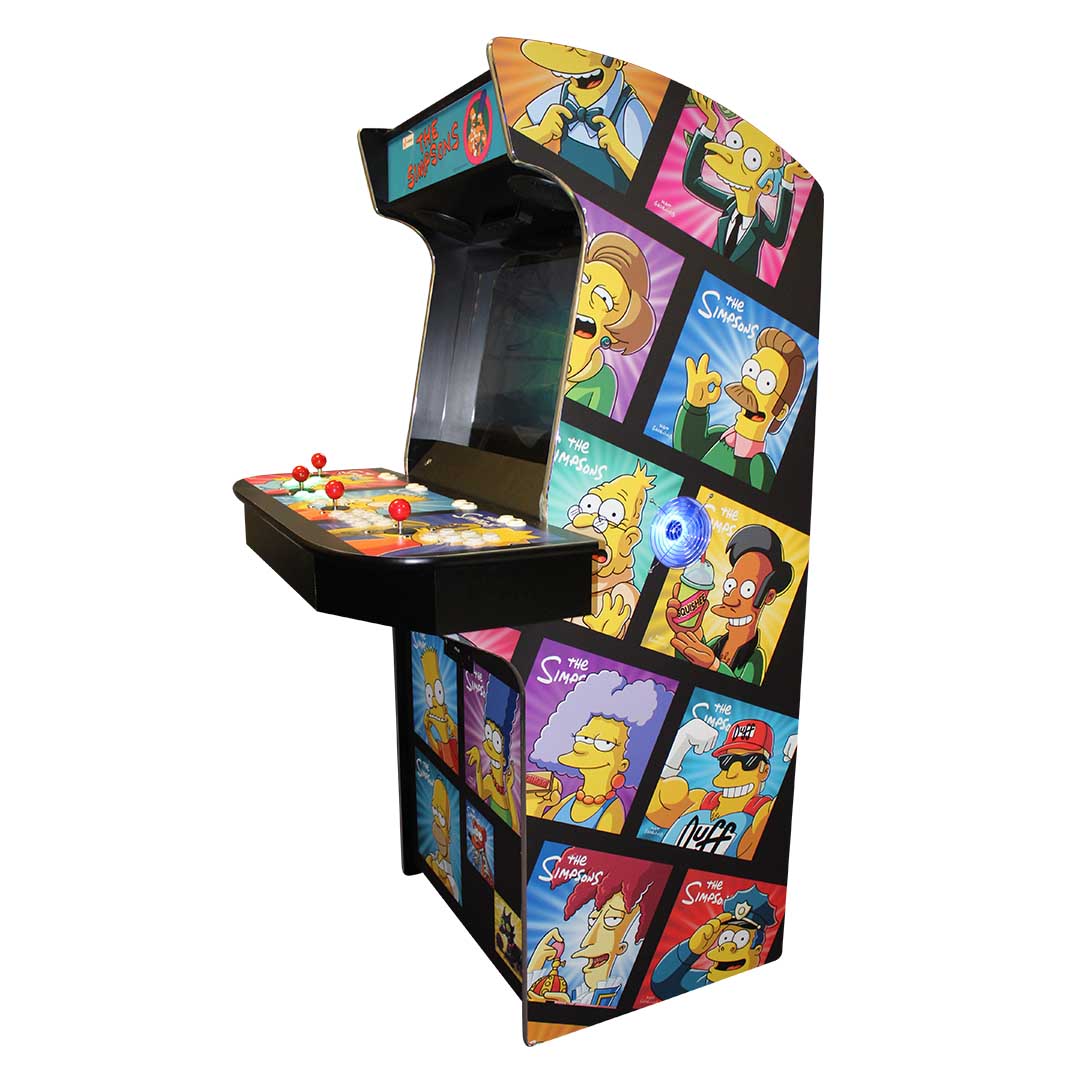 Simpsons 4 Player Evo JAMMA Commercial Arcade Machine