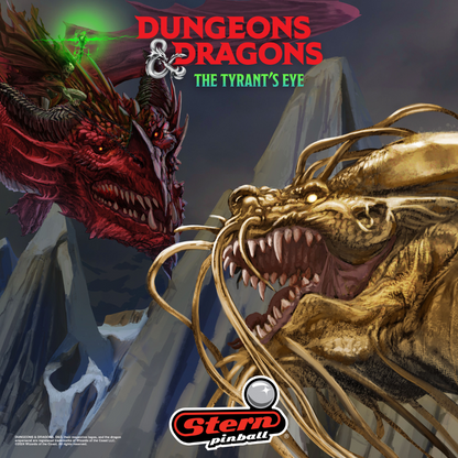 2025 Dungeons & Dragons: The Tyrant's Eye Premium Edition Pinball by Stern