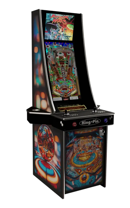 King-Pin EX Stand Up Virtual Pinball Machine