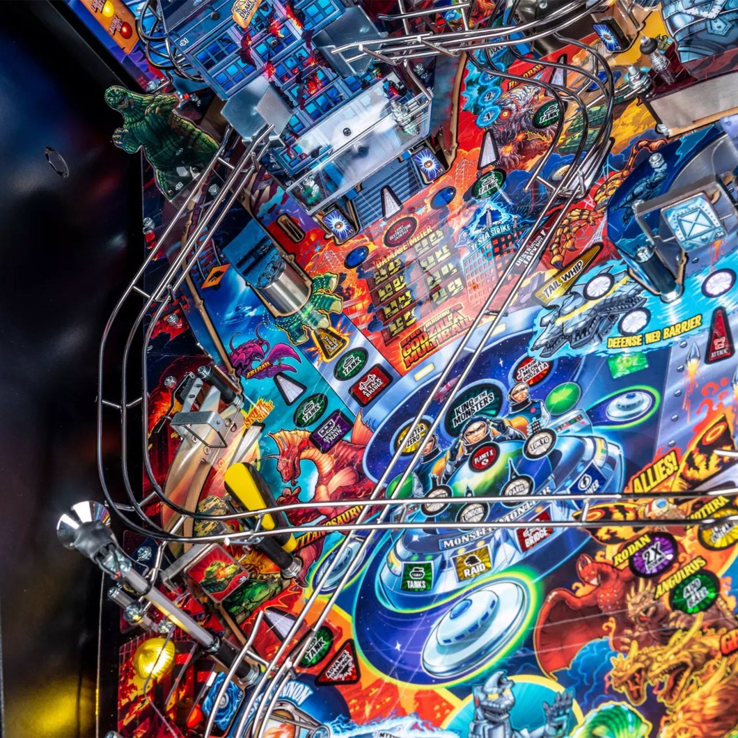 2021 Godzilla Pro Pinball Machine by Stern