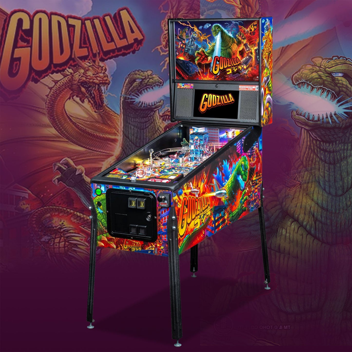 2021 Godzilla Pro Pinball Machine by Stern