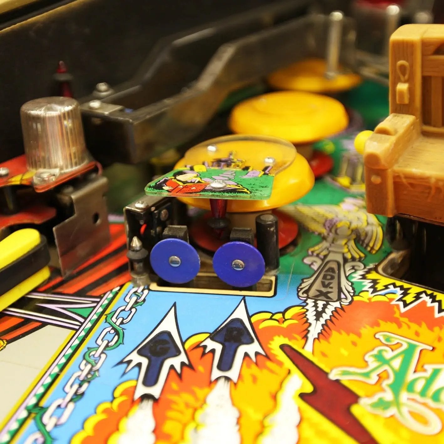 1994 The Addams Family Gold Pinball Machine by Bally