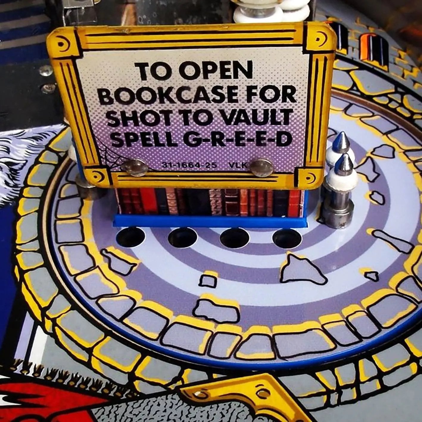 1994 The Addams Family Gold Pinball Machine by Bally