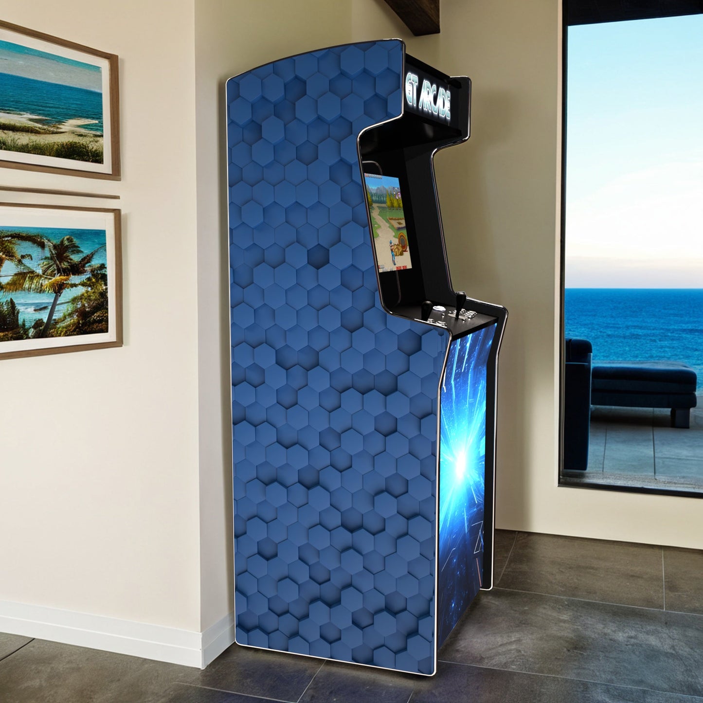 GT Light Gun Customisable Stand-Up Arcade Machine