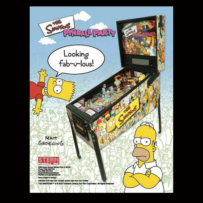 2003 The Simpsons Pinball Party by Stern