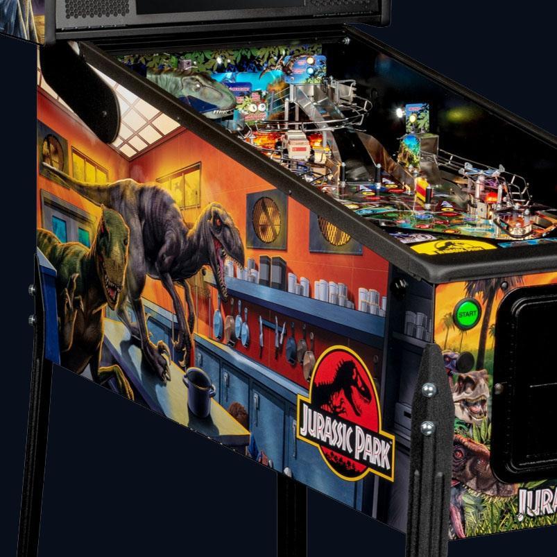 2019 Jurassic Park Premium Pinball Machine by Stern