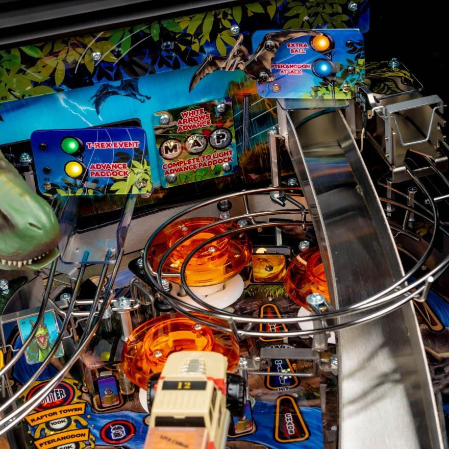 2019 Jurassic Park Premium Pinball Machine by Stern