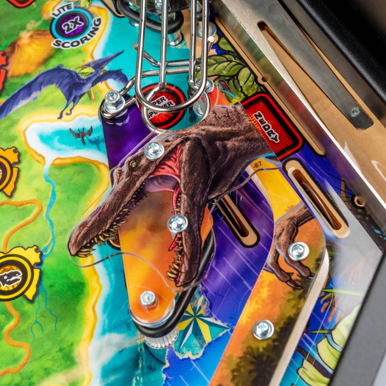 2019 Jurassic Park Premium Pinball Machine by Stern