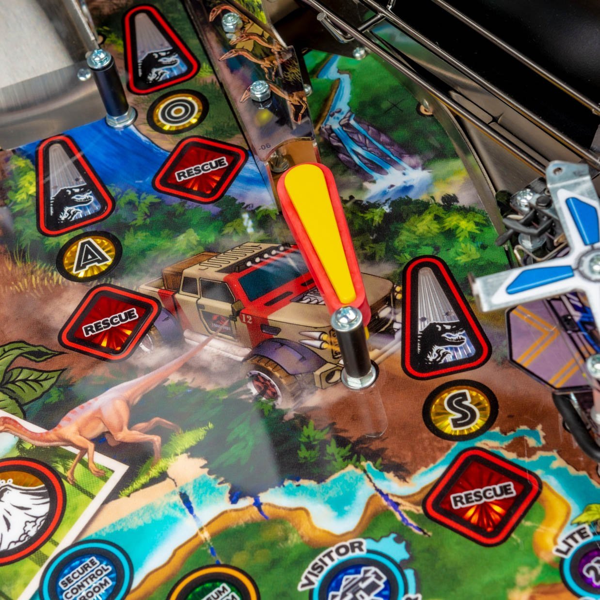2019 Jurassic Park Premium Pinball Machine by Stern